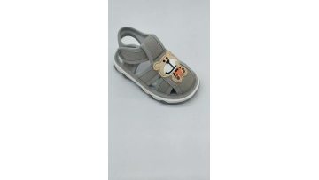 new design baby boy sandals with sound