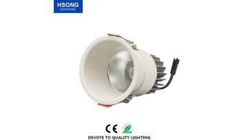 Hsong Lighting - Deep Anti Glare project quality led cob downlight 10w die-casting aluminium recessed downlight for hotel LED COB Recessed Spotlights1