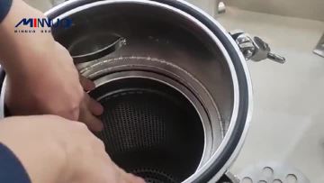 stainless steel filter video