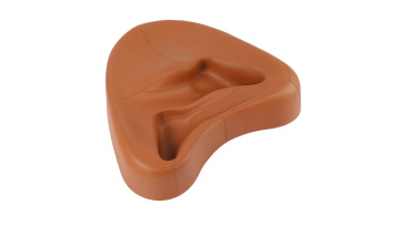 Meditation seat brown leather