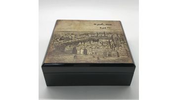 High glossy Wooden Box For Arabia Dates