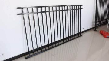 Ornamental modern house iron fence panels design from nigeria1