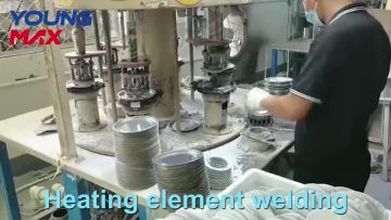 Brazing machine for electric kettle