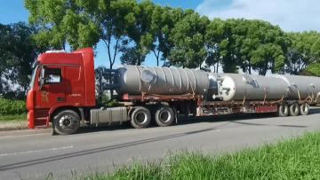 Storage tank delivery video