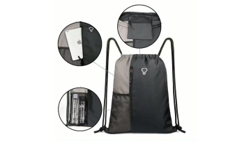 Nylon polyester backpack drawstring duffle/ gym/ s