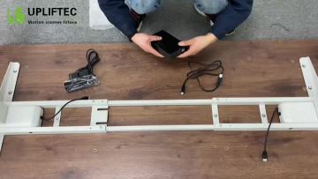 Connect the Dual Motor Sit Stand Desk Control System