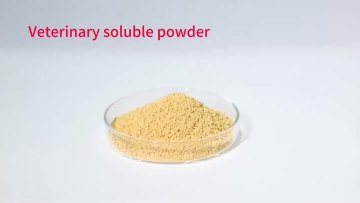 Veterinary soluble powder