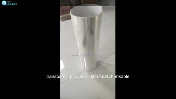 pvc heat shrinkable tube film