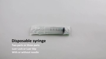 Greetmed High quality 1ml 10ml  5ml  plastic clip safety syringe1