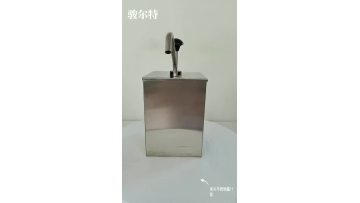 stainless steel sauce dispenser