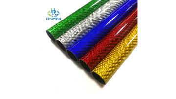 colored carbon fiber pipe