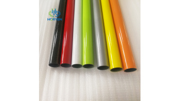 colored telescopic carbon fiber tube