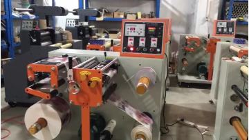 Flying Man brand high speed slitting rewinding machine.mp4