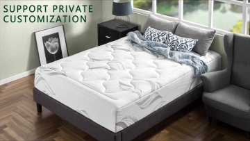 Best factory sleeping well single double full king full size mattresses quality luxury swirl gel memory rebonded foam mattress1