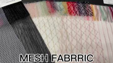 Wholesale  Nylon Lurex metallic  Soft Tulle Mosquito Net Mesh cloth material Fabric For Wedding Dresses1