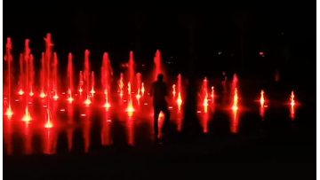 indoor fountain floor