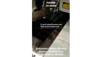 Automatic Pocket Welting Sewing Machine FOXSEW FX-KD995