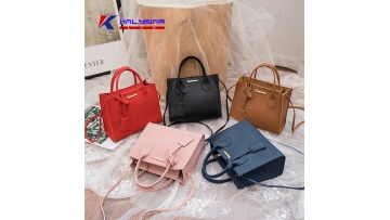 PU leather handbag