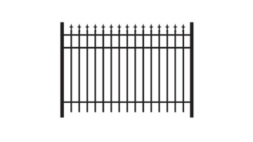 Best Selling High Quality Fence Philippines  Wrought Iron Garden Metal Fencing1