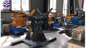 Fast speed stud track forming machine