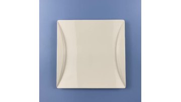 9 Inch Melamine Flat Square Plate-JD4489