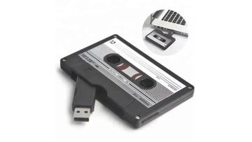 Classic nostalgic tape shape music flash drives