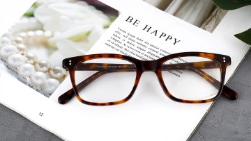 Wholesale Two Color Oem Odm Strong Optical Eyeglasses Acetate Frame1