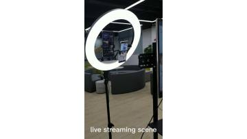 live streaming scene
