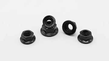 Flange Nut Black