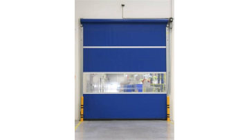 PVC high speed rolling door with remote control