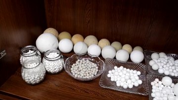 high alumina support media 3mm 6mm 10mm 19mm 25mm 99% Al2O3 alumina ceramic ball for olefin processes1