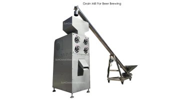 Stainless Steel Rice/Corn/Grain/Herbs/Cereal Grinder/Flour Mill/Crushing Machine For Beer Brewing1
