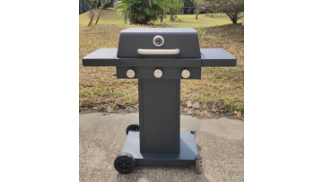 JXG510 High Value 3 burner gas grill Burning test