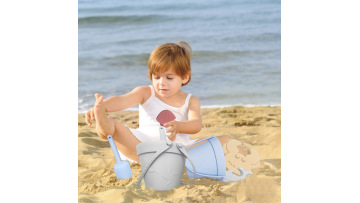 Silicone beach toy display