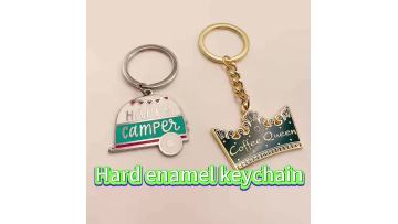 Hard Enamel Keychain