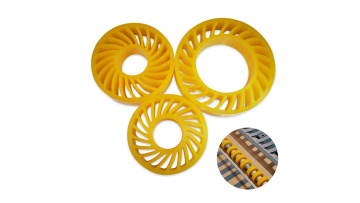 Sun wheel for corrugator machine