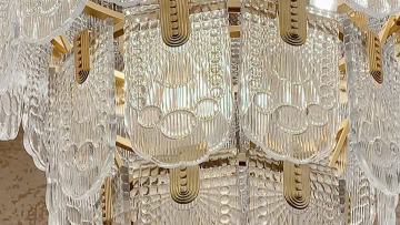 Lavius glass chandelier.MP4