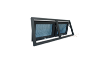 Europe design powder coated thermal break aluminum awning windows1