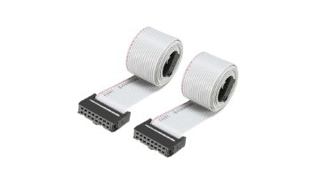 Wholesale Raspberry Ribbon cable Pitch 1.27/2.0/2.54mm 6/12/16/20/40 pin IDC flat INDUSTRY cable male to female extender for PCB1