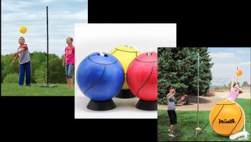 Design new arrival high quality tetherball set1