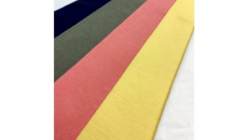 polyester plain dyed jersey fabric