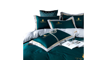 Luxury Hotel Custom 60s Cotton Bed Linen Queen King Size Embroidery Silky Bedding Set Bed Sheet Duvet Cover Set Pillowcase - Buy Bedding Set,Bed Linen,Duvet Cover Product on Alibaba.com