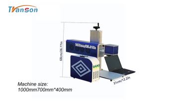 Synrad 30W RF Tube CO2 Laser Marking Machine