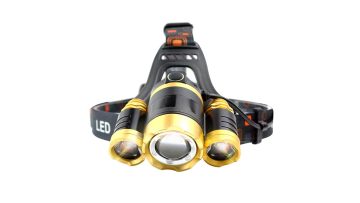 TS lighting Linterna Frontal, Linterna de Cabeza Recargable USB 4 Modos de Luz LED for Camping1