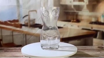 personalised beer glass female nude