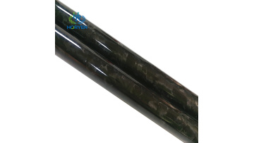 forged roll wrapped carbon fiber tube