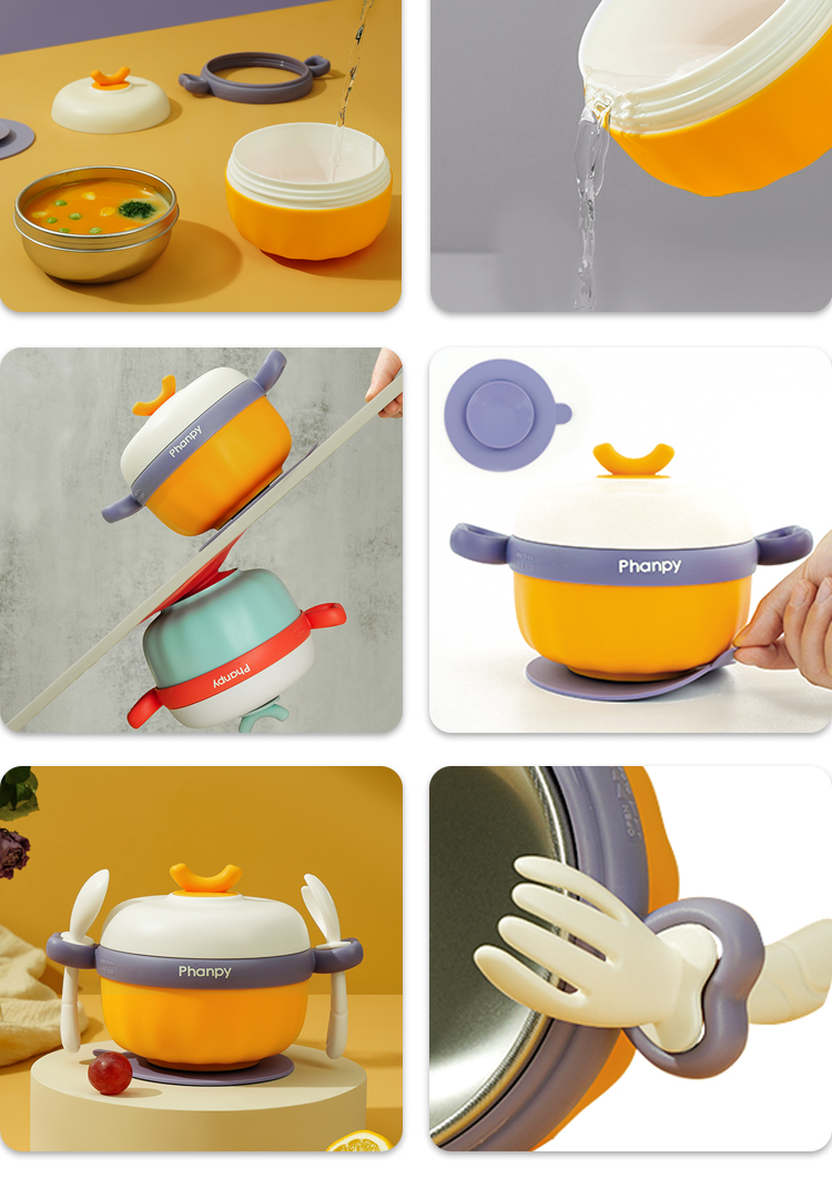 Baby Silicone Suction Bowl