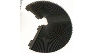 Flexible cnc linear guide rail accordion bellow cover1