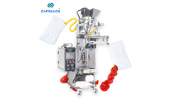 Small 4 Side Seal Paste Packaging Machine Syrup Honey Jam Ketchup Chocolate Sauce Liquid Filling Sachet Mustard Packing Machine1