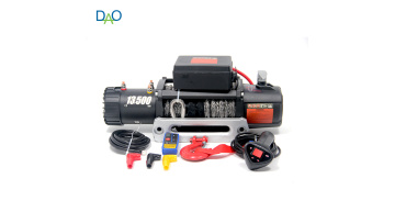 13500lbs electric winch with steel cable